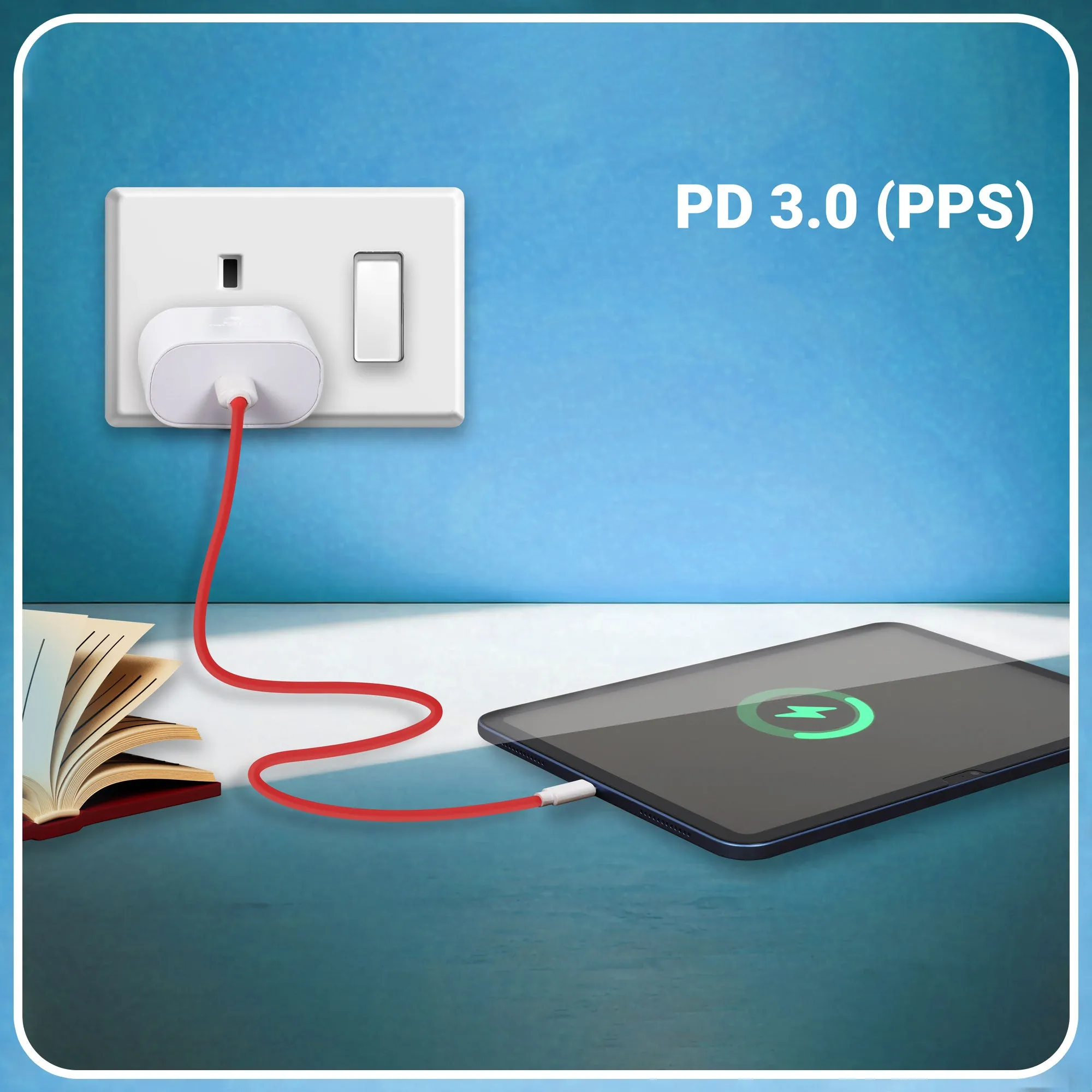 Zebronics Mobile PD Charger Type C MA108B (Without Cable) view 4